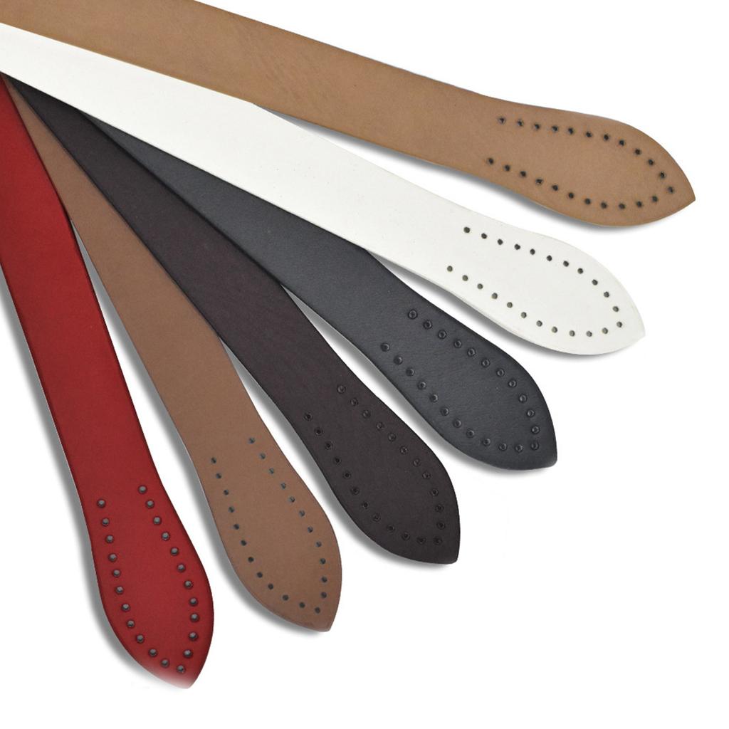 1 пара 23 дюйма ремень для наплечной сумки ручка для сумки-тоут однотонный ремень из искусственной кожи замена DIY кошелек ручная работа аксессуар для сумки