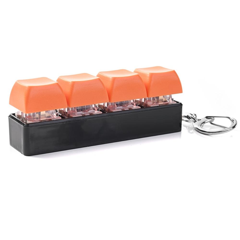 Key Cap Clicker Keycap Fidget Keychain Finger Button Keyboard Clicker Keychain Children