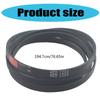 6PH1952 Ремень для сушильной машины Замена Резиновый Бесконечный ремень Приводной ремень для ленточной шлифовальной машины 6PH1952 Резиновый ремень барабана стиральной машины