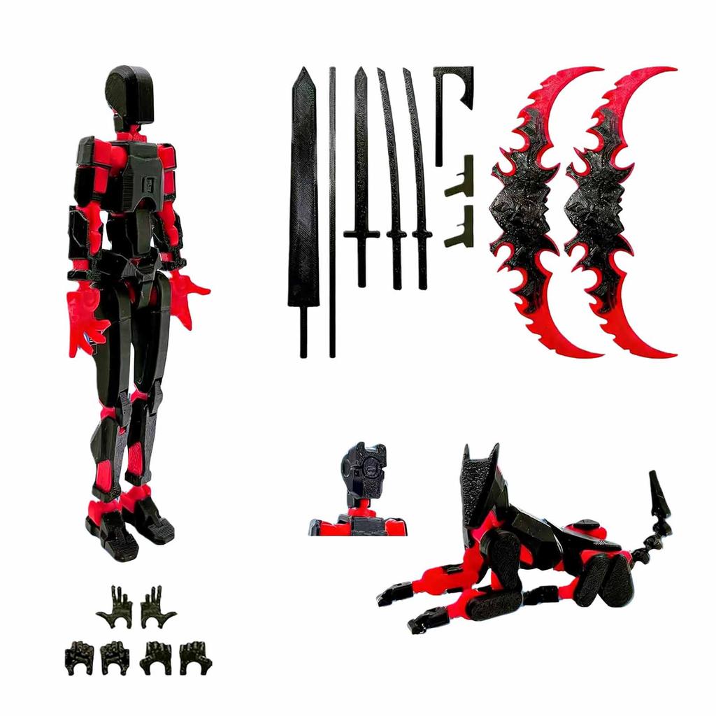 Набор мобильных кукол, мобильная кукла-робот Титан, подвижная мобильная кукла, подходит для коллекционеров, украшение рабочего стола