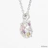 Disney Shape VPCDS 20172 [Disney] Rapunzel/Silver Pendant/Cubic Zirconia/Drop