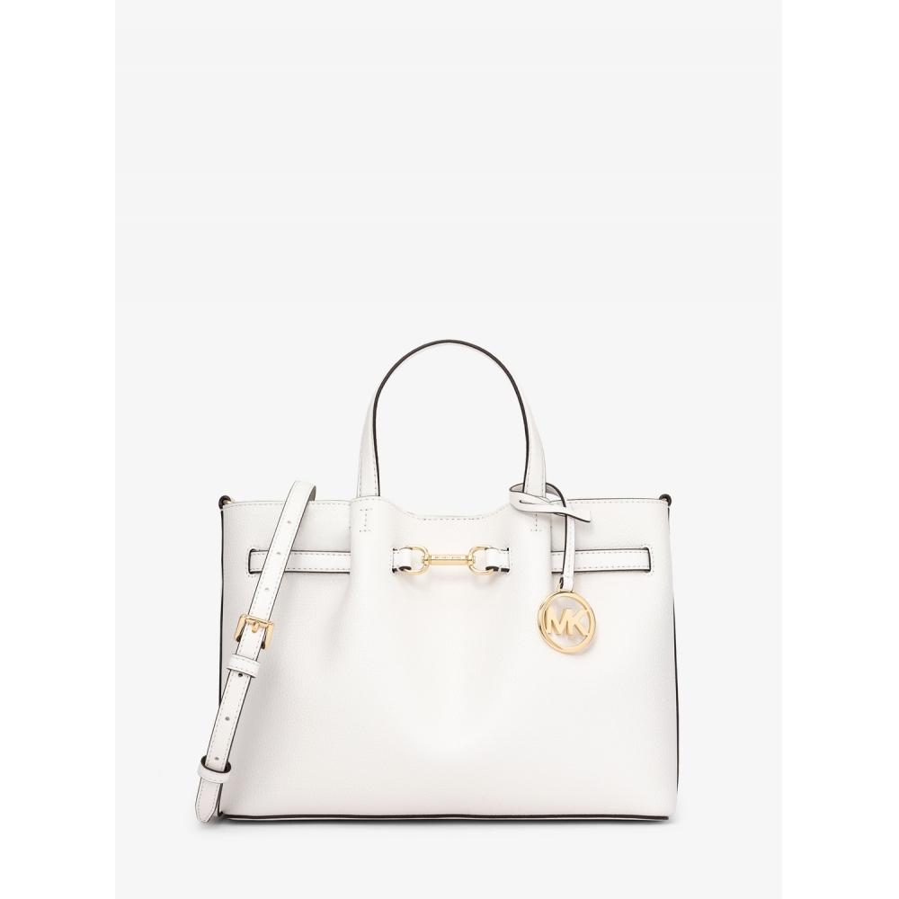 Michael Kors Сумка Carson Cz, средняя, 35s5g2zs3t1999, оптически белая