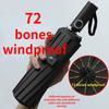 72 Bone Super Strong Windproof Automatic Folding Men Umbrella Reinforced Large Rainproof Sun Protection Umbrellas Women