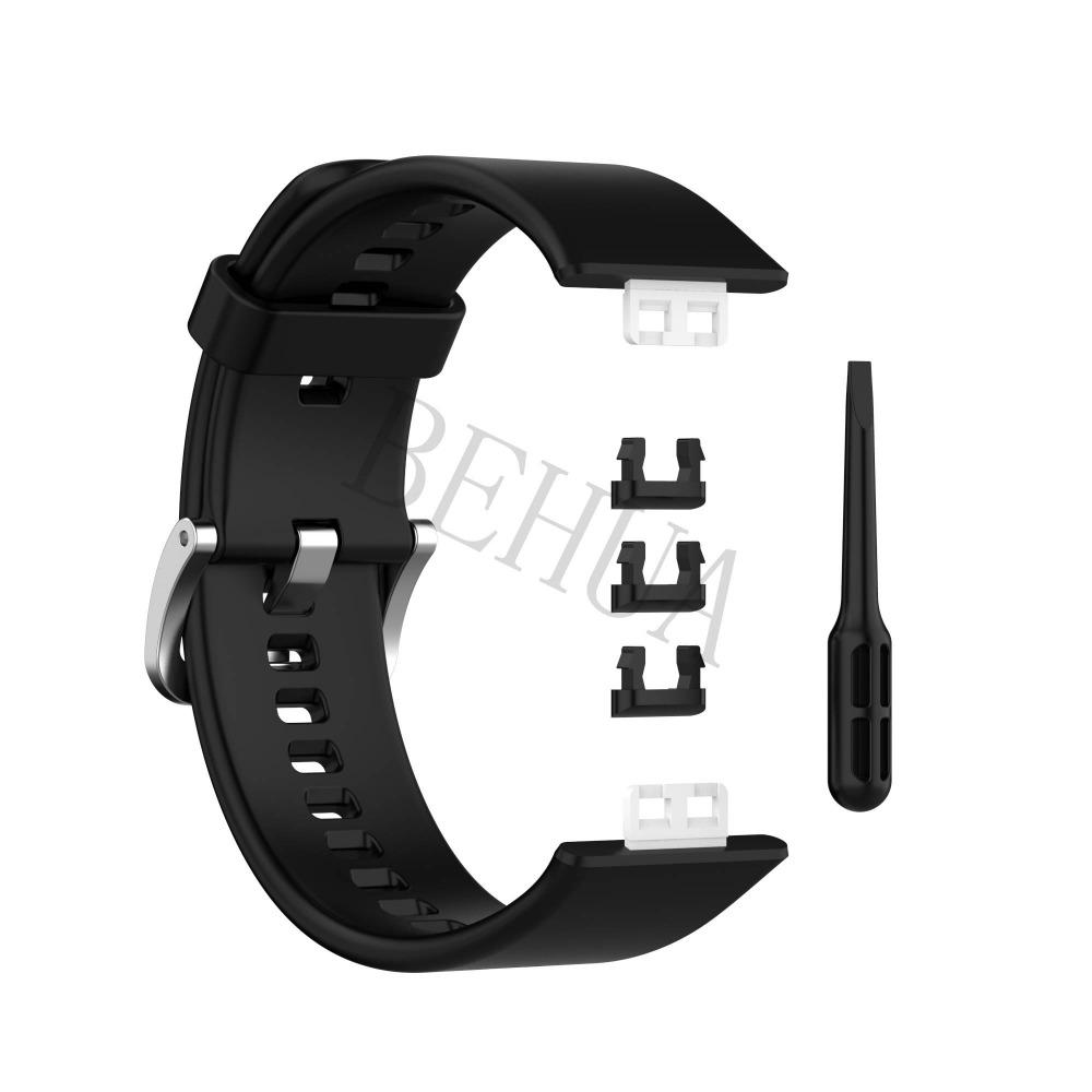 Силиконовый ремешок для Huawei Watch FIT Strap Smartwatch Accessories Сменный ремешок для часов Huawei Watch fit 2020 Strap