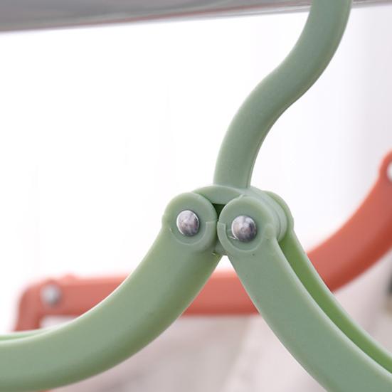 10 шт. Портативная складная вешалка для одежды с 2 прищепками, прочные дорожные брюки, сушилка для одежды, аксессуары для путешествий