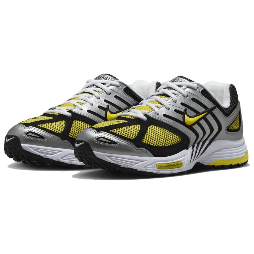 Nike Air Pegasus 2K5 Metallic Silver Black Opti Yellow Женские кроссовки Белые HQ5718-100
