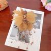 Large Hair Clip Bead Tassel Shark Clip Fashion Hairpin Grips  for Girls