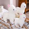 25/35cm Pink White Alpaca Plush Toy Soft Stuffed Sheep Cute Animal Dolls Kids Toys for Birthday Gift Room Decor