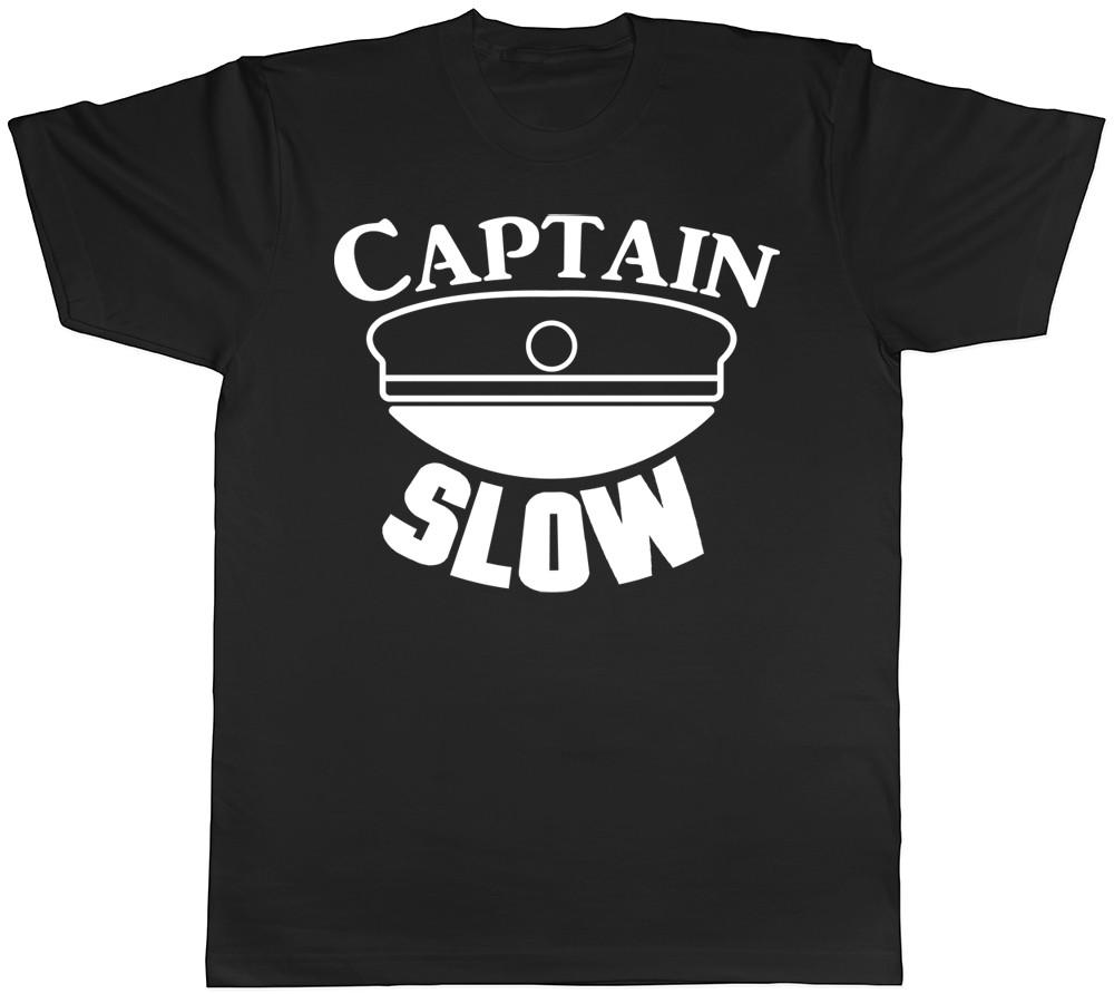 Captain Slow Funny Unisexs Unisexs Ladies Unisex TShirt