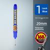 Jin Wannian 45mm Long-Head Refillable Waterproof Marker Pen for Deep Hole Woodworking and Construction.