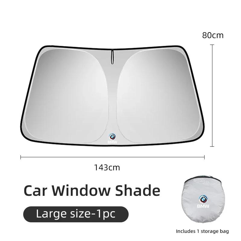 KWYP9 Hot Car Windshield Sunshade Cover Folding Sunscreen UV Protector For BMW F26 E90 E70 E87 E36 I01 F25 F01 E60 F44 E34 E39 E5