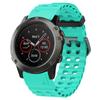 22мм силиконовый ремешок для Garmin Fenix 8 47мм/Fenix E 47мм/Quatix 7 Pro с множеством отверстий