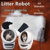 Умный кошачий туалет Litter-Robot 3 & 4, набор: Включает мешки для сбора и дезодорирующие угольные листы.