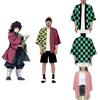 Изысканный аниме Косплей Клинок, рассекающий демонов Kimetsu No Yaiba Камадо Нэдзуко Свободное пальто хаори Топы для Хэллоуина