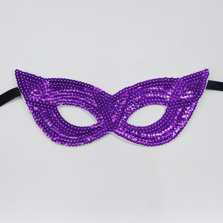 Sequin Eye with Elastic for Costume Parties Masquerade Events Fancy Dress and Themed Celebrations