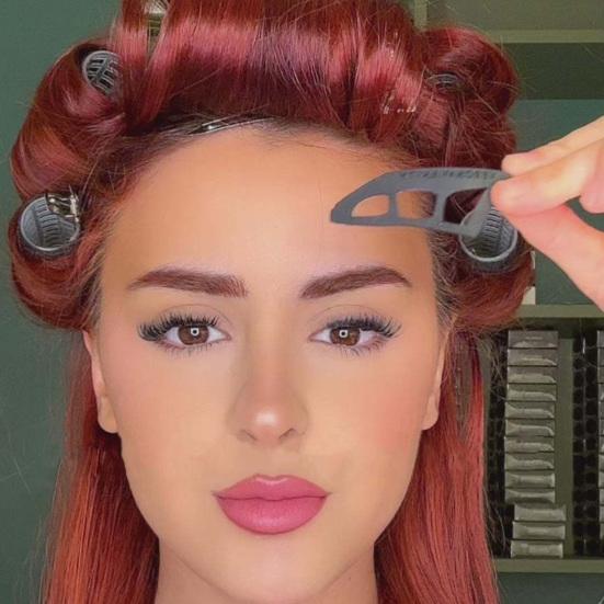 1/2 шт. Помощник для макияжа глаз, женский инструмент для теней для век, шаблон для подводки глаз, трафарет для подводки глаз, инструмент для нанесения теней для век