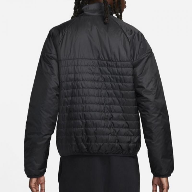 Nike Мужская куртка Windrunner Thermafit средней толщины с пуховым узором Fb8195 010