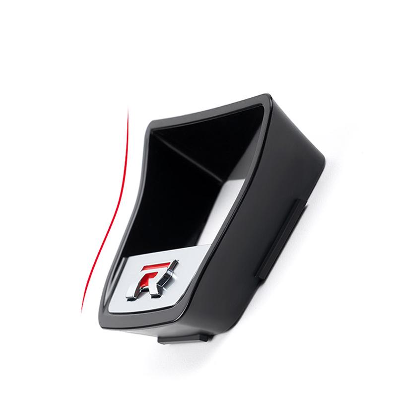 2026 New For VOLKSWAGEN VW Senior R Rline Logo Car Steering Wheel Trim ABS Plating Stickers Accessories For Volkswagen GTI Polo
