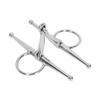 Ring Style Full Cheek Bit Jointed Design Horse Mouth Bit Horse Snaffle Bit  Equestrian Training