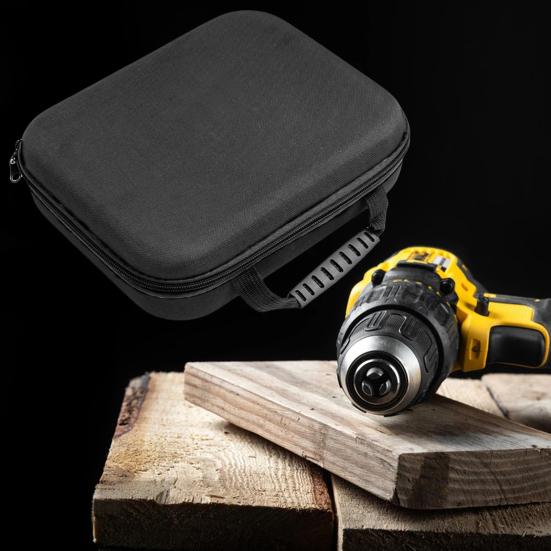 Многофункциональная водонепроницаемая портативная сумка для инструментов для электрической дрели с ручкой на молнии Портативная противоударная сумка большой вместимости Органайзер для оборудования