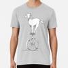Goat On a Unicycle T-Shirt S-5XL Best T-Shirt
