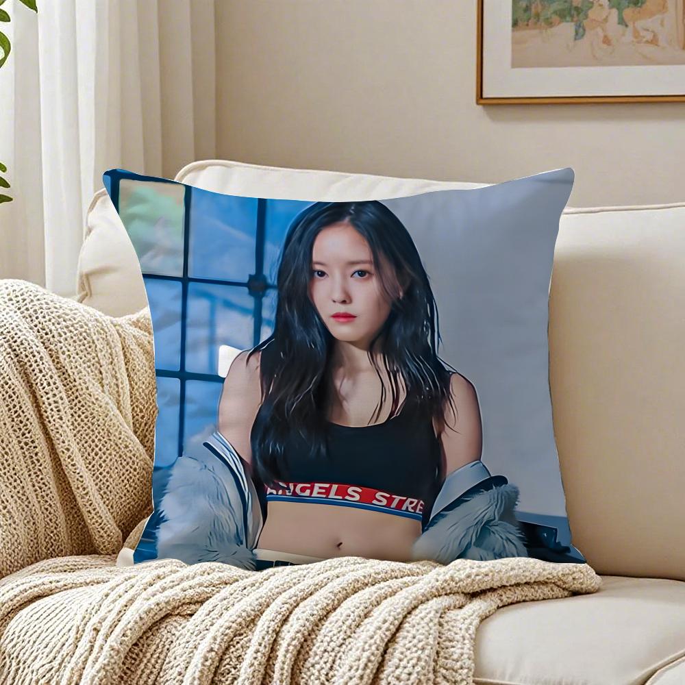 singer chic HHyomin Cushion Cover Pillowcase Antidustmite living Room Sofa Decor Cushion Room
