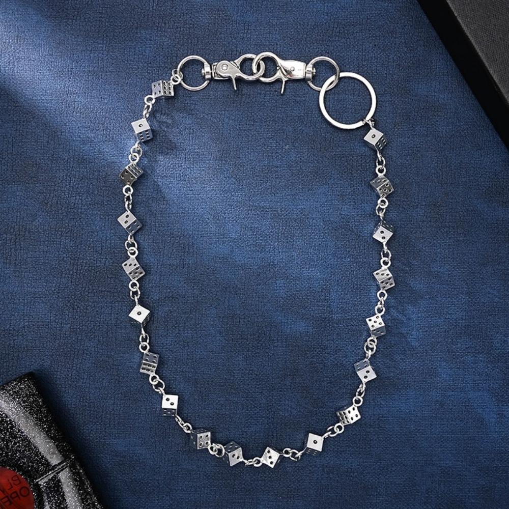 Длинные брюки поясная цепочка кисточка кошелек цепочка крутая цепочка брелок джинсы аксессуары