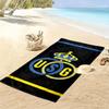 Union Saint Gilloise 2D Flat Print Beach Towel, Large Soft Quick Dry Towel for Beach Camping Swimming