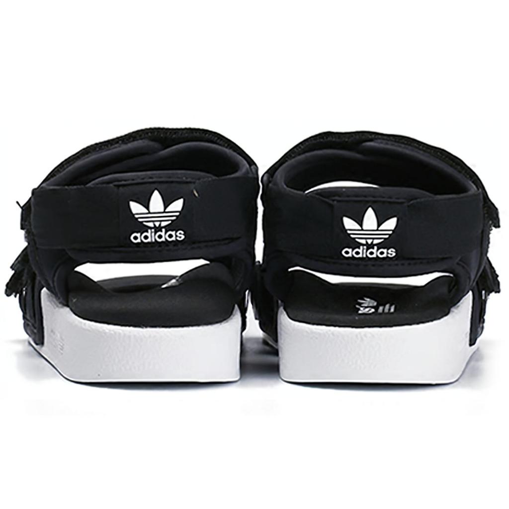 (WMNS) adidas Сандалии Adilette Пляжные Спортивные Белые Сандалии 'Черно-Белые' Женские S75382