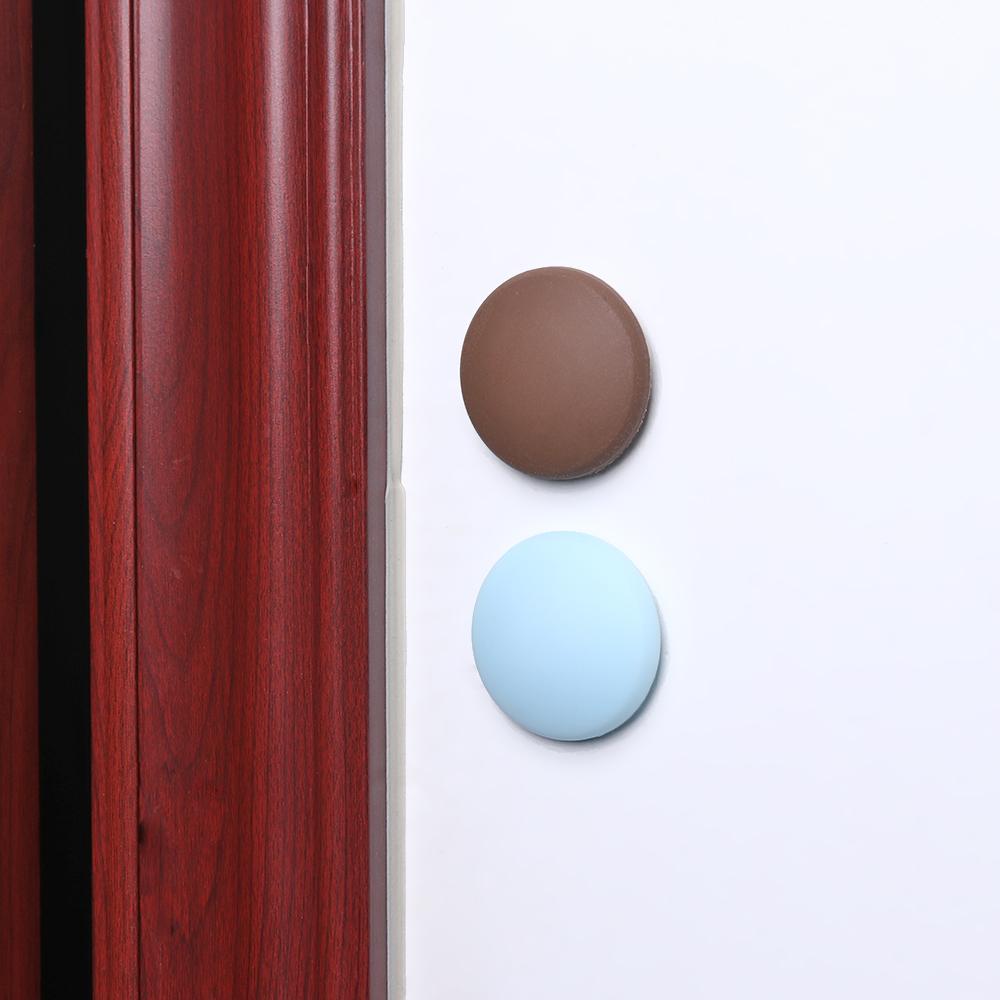 Buffer Crash Pad Doorknob Bumper Self Adhesive Door Handle Stopper Wall Protector