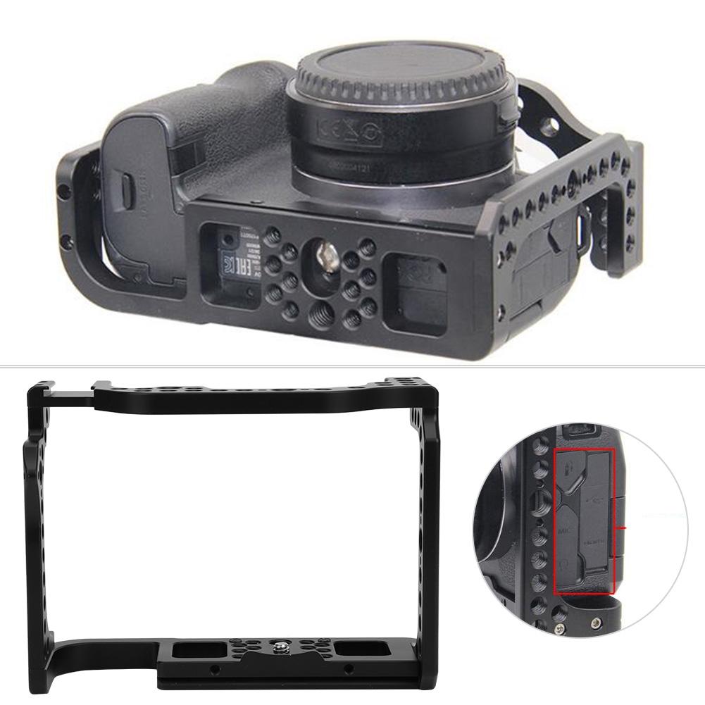 Aluminium Alloy Extension Cage Photography Accessory for Canon EOSR Mirrorless Camera