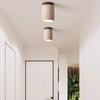 Modern Travertine Stone Ceiling Lamp Hallway Foyer Bedroom Corridor Flush Mounted Staircase Indoor Lighting Fixture Home Decor