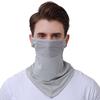Ice Silk Summer Mask Sun Protection Neck Gaiter Scarf Breathable Cycling Balaclava  Hiking