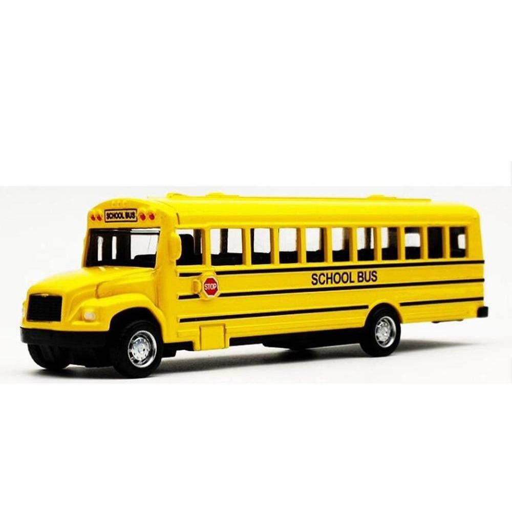 1/64 литой под давлением сплав школьный автобус детская игрушечная машина инерционная модель транспортного средства игрушки инерционная машина игрушки для мальчиков развивающие игрушки для детей подарок