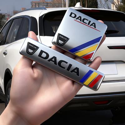 3D Алюминиевая Наклейка-Значок на Задний Багажник Автомобиля Для Dacia Logan Sandero Duster Lodgy Spring Jogger Dokker Stepway RS Аксессуары