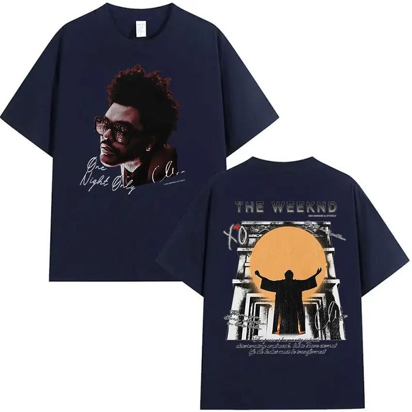 The Weeknd XO Album 2026 Merch TShirt Vintage Hip Hop Short Sleeve Mens Casual 100 Cotton Streetwear Women And Men Tshirt