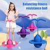 Jumping Ball Hoppers Toy for Kids Adults Bouncing Ball with Handle Kids Jumping Game for Balance Training Fitness Fun Exercise