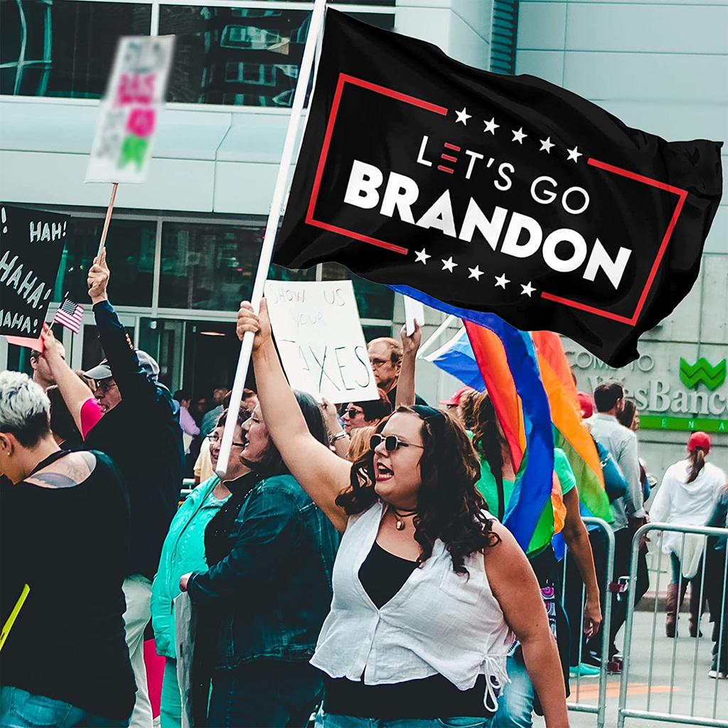 Вперед, Брэндон Флаг 90*150см Уличный баннер Внутреннее украшение