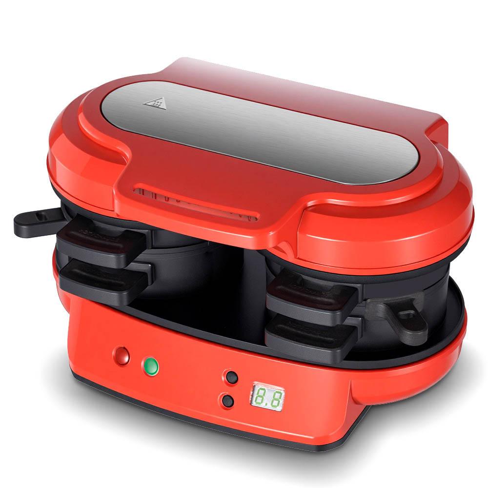 Dual Head Burger Maker Double Sided Heating Breakfast Sandwich Maker