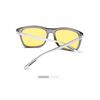 aoron Men's and Women's Polarized Sunglasses Aluminum Magnesium Glasses Legs Sunglasses Box Driving Sunglasses Night Vision