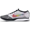 Кроссовки унисекс Flyknit Racer Be True Белый Черный-Многоцветный 902366-100
