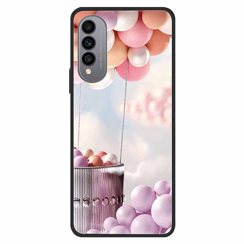 Для WIKO T50 Чехол T 50 Мягкий силикон ТПУ Задняя крышка Для Wiko T50 W-P861-01 W-P861-02 Чехол для телефона WikoT50 Черный Защитный Окрашенный