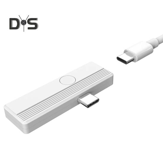 Беспроводной передатчик и приемник видео Type-C для iPhone Screen Mirroring Передатчик для расширения экрана Mirroring и многого другого