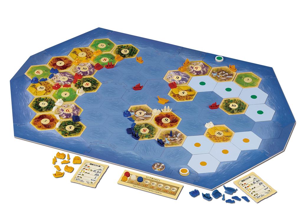 Settlers of Explorers and Pirates Board Game Catan (Expanded Edition)
