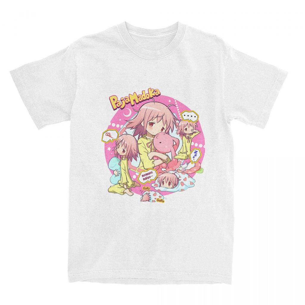Футболка Paja Madoka Madoka Magica Anime Merch для мужчин и женщин, забавные летние топы из 100% хлопка