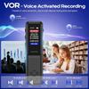 64GB Voice Recorder - Upgraded Digital Voice Activated Recorder with AI Noise Reduction Technology, Dictaphone Tape Recorder Device with Playback