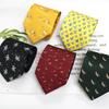 Men'S Formal Tie Polyester 9Cm Casual Business Work Professional Tie, Printed Tie