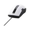 Buffalo BUFFALO Wired BlueLED 3 BSMBU26SMWH Mouse, Quiet, Buttons, Medium, White,