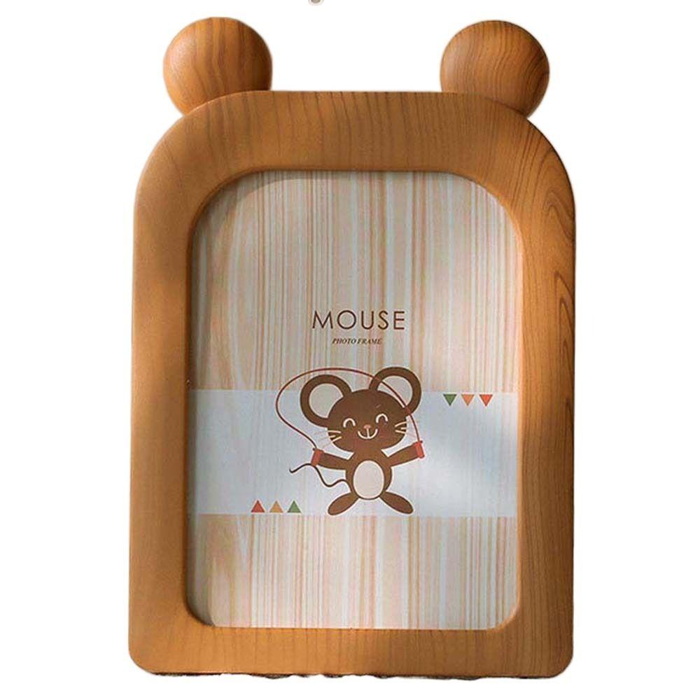 Retro Wall Mounted Photo Frame Cute Picture Display 7 Inch Photo Frame Ornaments Children