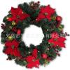 Christmas Wreath Door Hanging Decor Home Mall Window Party Festive Simulation Ornament